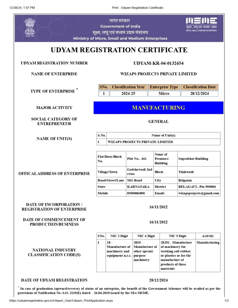 Udyam Registration